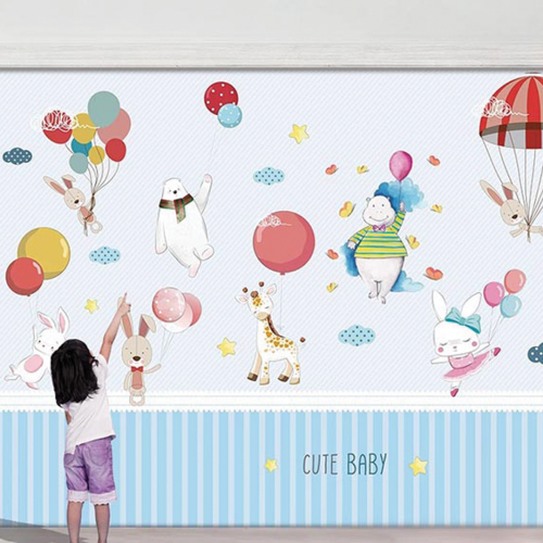 ورق جدران تصميم غرف أطفال