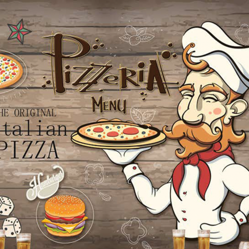 ورق جدران تصميم للمطاعم