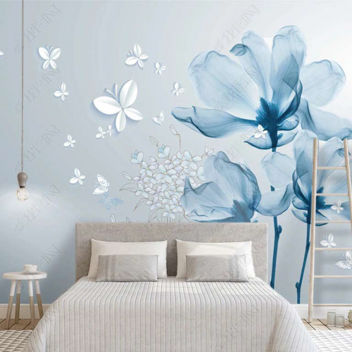 ورق جدران تصميم الطبيعة والأشجار