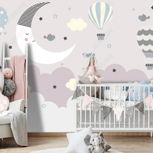 ورق جدران تصميم غرف أطفال