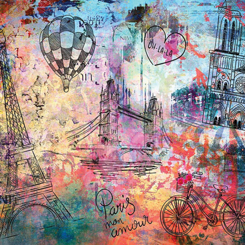 ورق جدران تصميم غرف أطفال