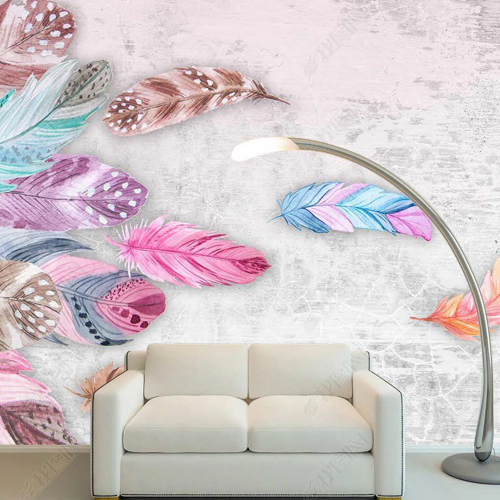 ورق جدران تصميم الطبيعة والأشجار