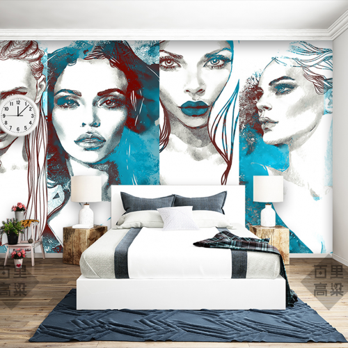 ورق جدران لتصميم صالونات التجميل