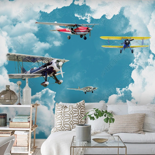 ورق جدران تصميم غرف أطفال