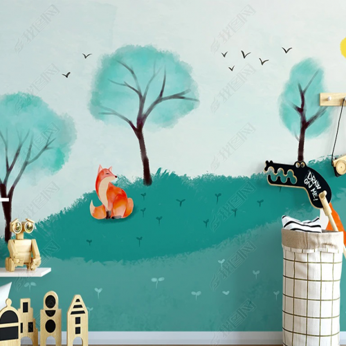 ورق جدران تصميم غرف أطفال