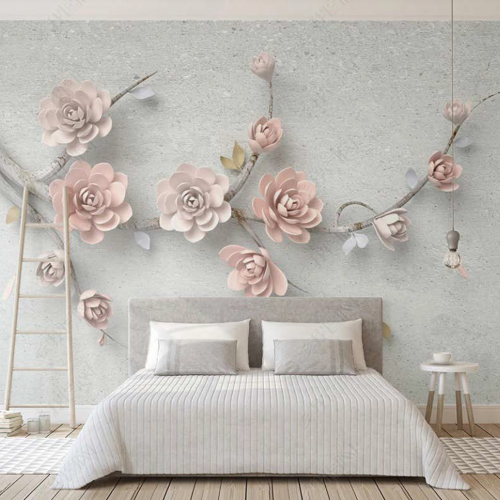 ورق جدران تصميم الطبيعة والأشجار