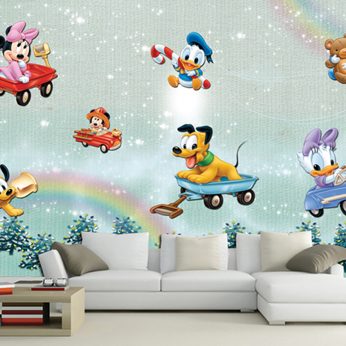 ورق جدران تصميم غرف أطفال