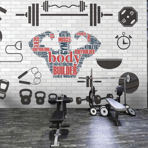 ورق جدران تصميم للنوادي الرياضية