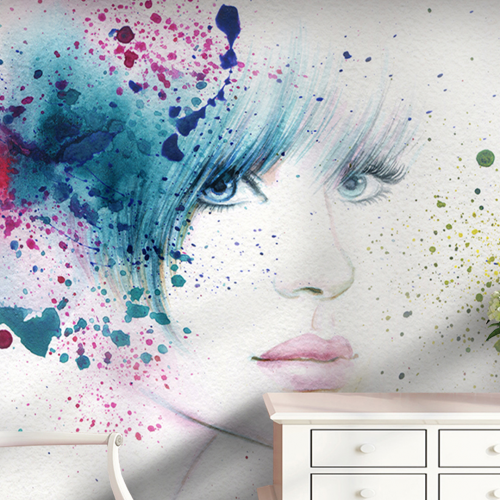 ورق جدران لتصميم صالونات التجميل