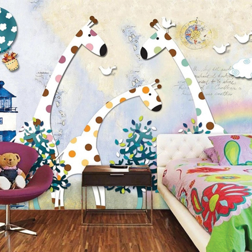 ورق جدران تصميم غرف أطفال