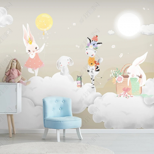 ورق جدران تصميم غرف أطفال