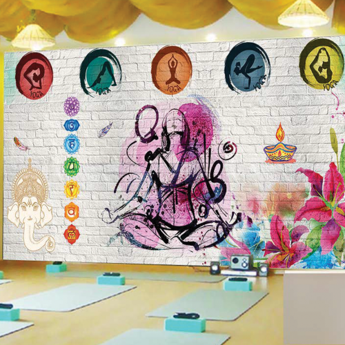 ورق جدران تصميم للنوادي الرياضية