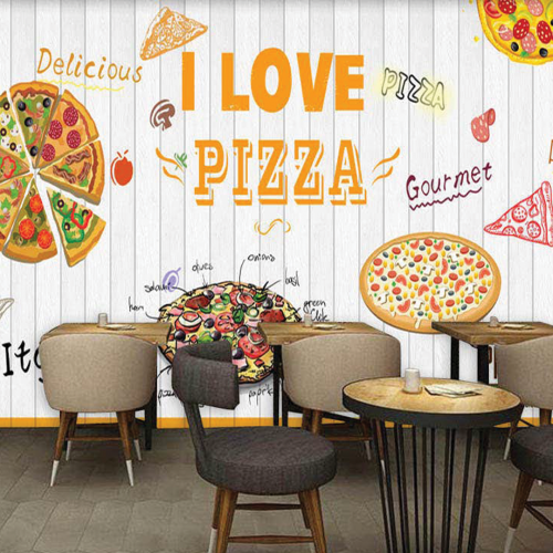 ورق جدران تصميم للمطاعم