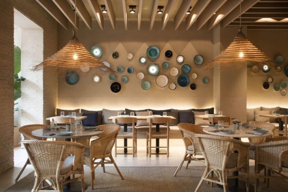 ديكورات مطاعم بسيطه