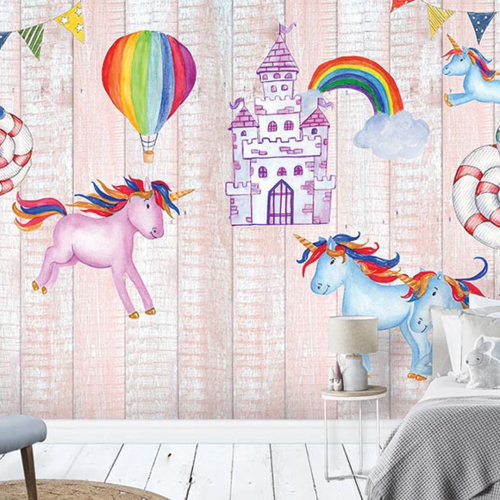 ورق جدران تصميم غرف أطفال