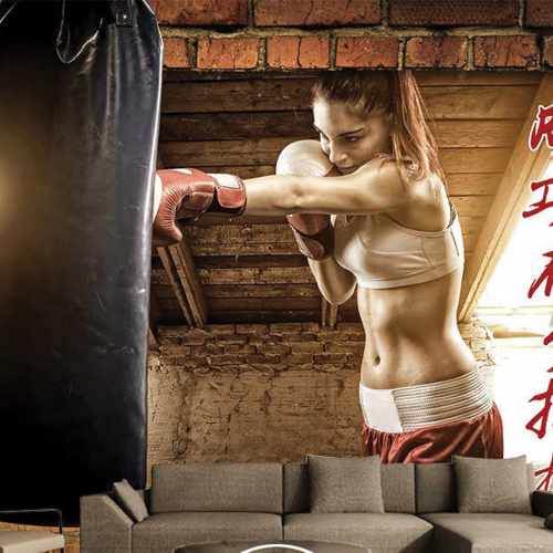 ورق جدران تصميم للنوادي الرياضية