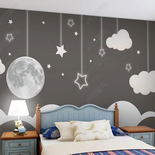 ورق جدران تصميم غرف أطفال