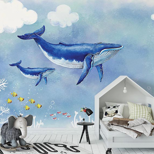 ورق جدران تصميم غرف أطفال