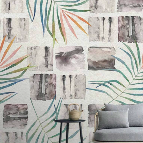 ورق جدران تصميم الطبيعة والأشجار