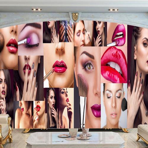 ورق جدران لتصميم صالونات التجميل