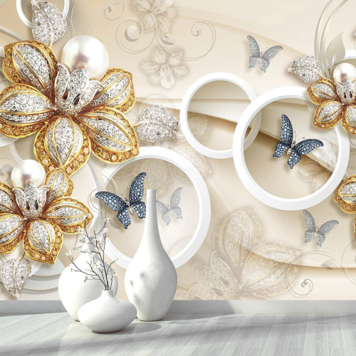 ورق جدران تصميم 3D