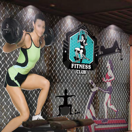 ورق جدران تصميم للنوادي الرياضية