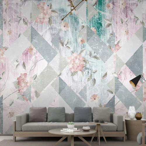 ورق جدران تصميم الطبيعة والأشجار