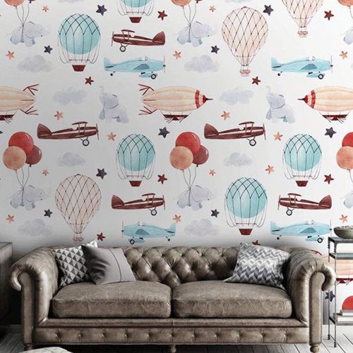 ورق جدران تصميم غرف أطفال