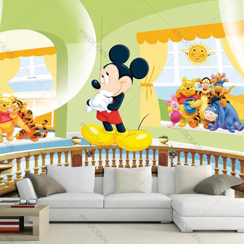 ورق جدران تصميم غرف أطفال