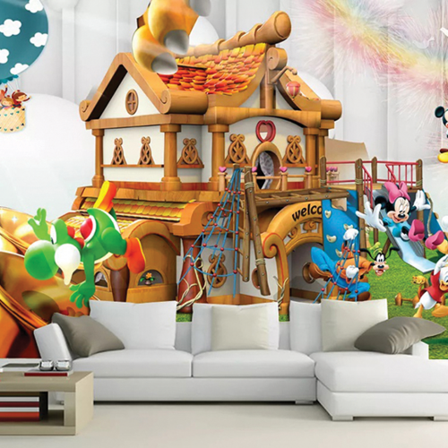 ورق جدران تصميم غرف أطفال