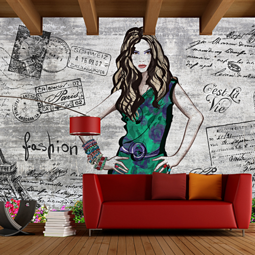 ورق جدران لتصميم صالونات التجميل