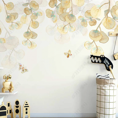 ورق جدران تصميم الطبيعة والأشجار