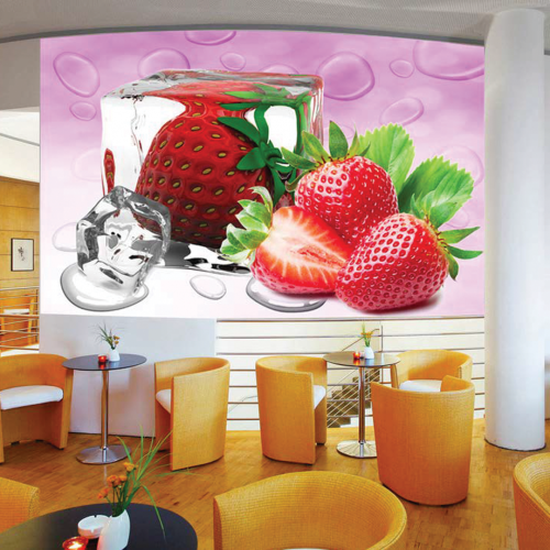 ورق جدران تصميم العصيرات