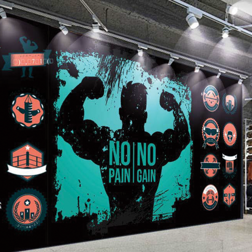 ورق جدران تصميم للنوادي الرياضية