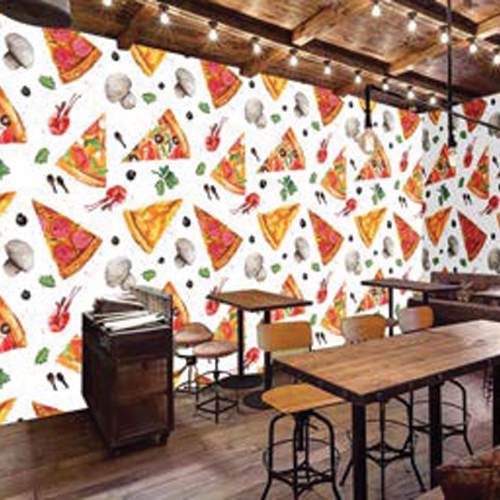 ورق جدران تصميم للمطاعم