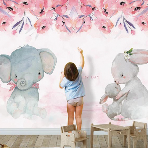 ورق جدران تصميم غرف أطفال