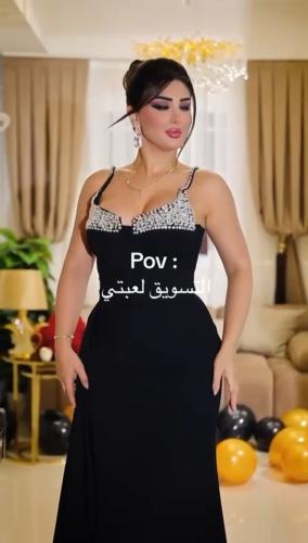 فستان أسود - تسليم فوري