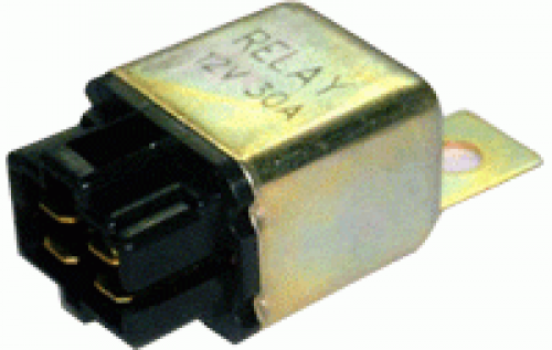 POWER RELAY W-BRACKET 12V 4 PIN 30 AMP No 10360C   بور ريلي  كتاوت