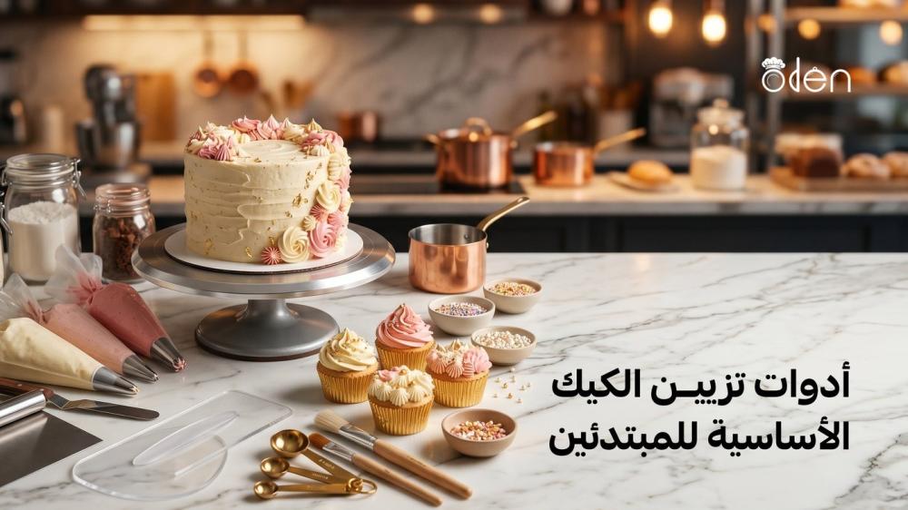 أدوات تزيين الكيك الأساسية للمبتدئين