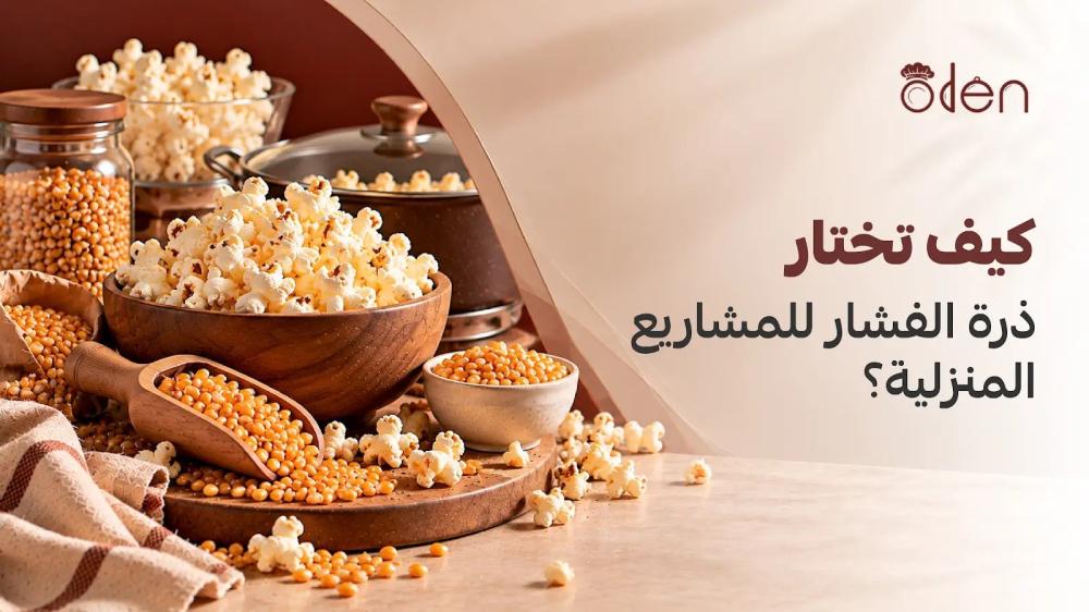 كيف تختار ذرة الفشار للمشاريع المنزلية؟