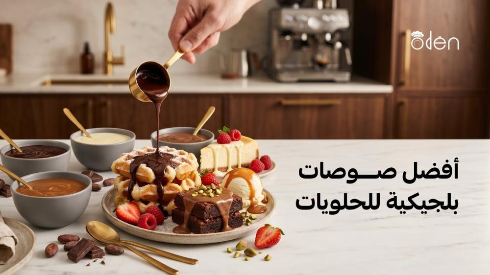 أفضل صوصات بلجيكية للحلويات