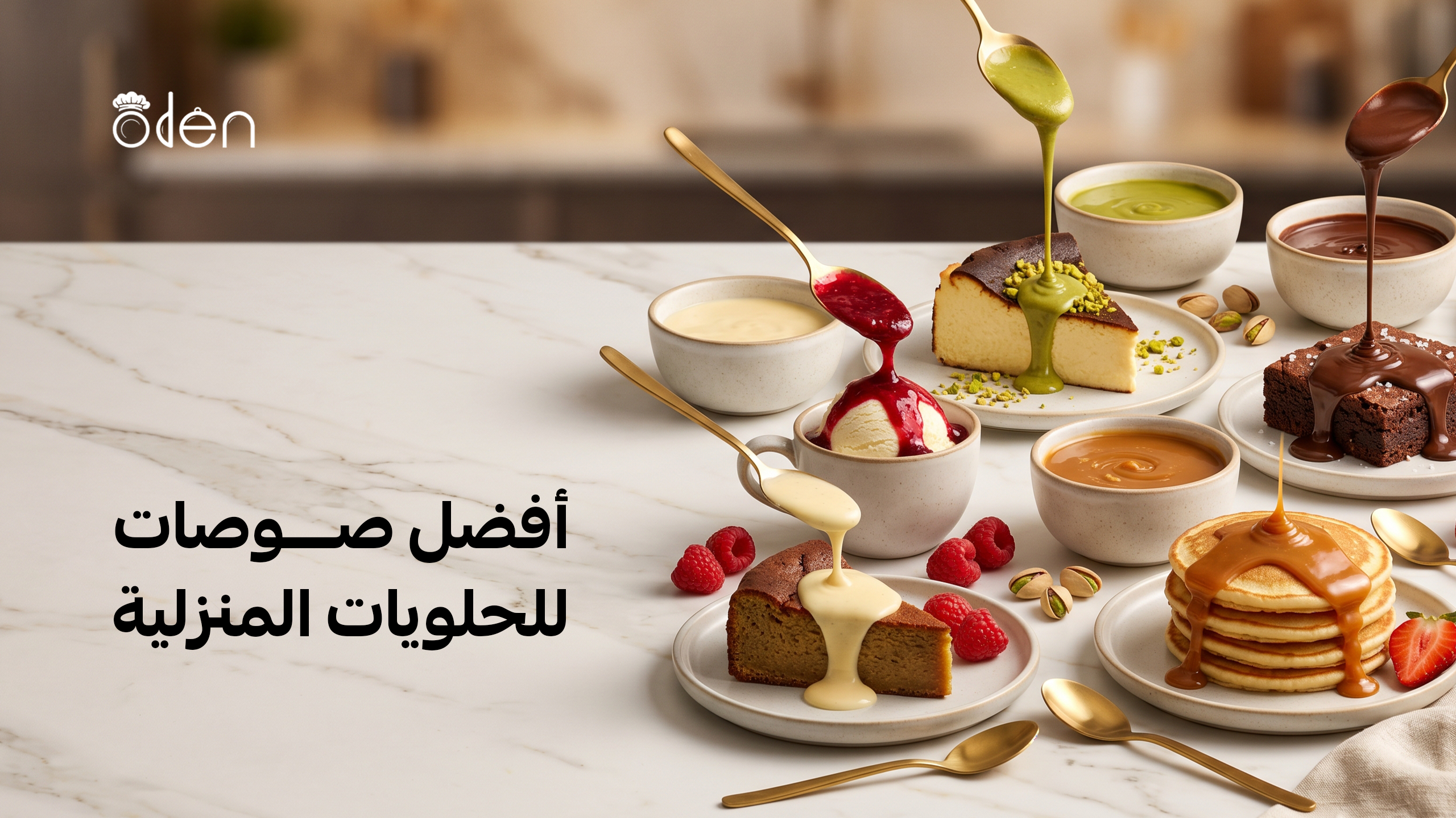 أفضل صوصات للحلويات المنزلية