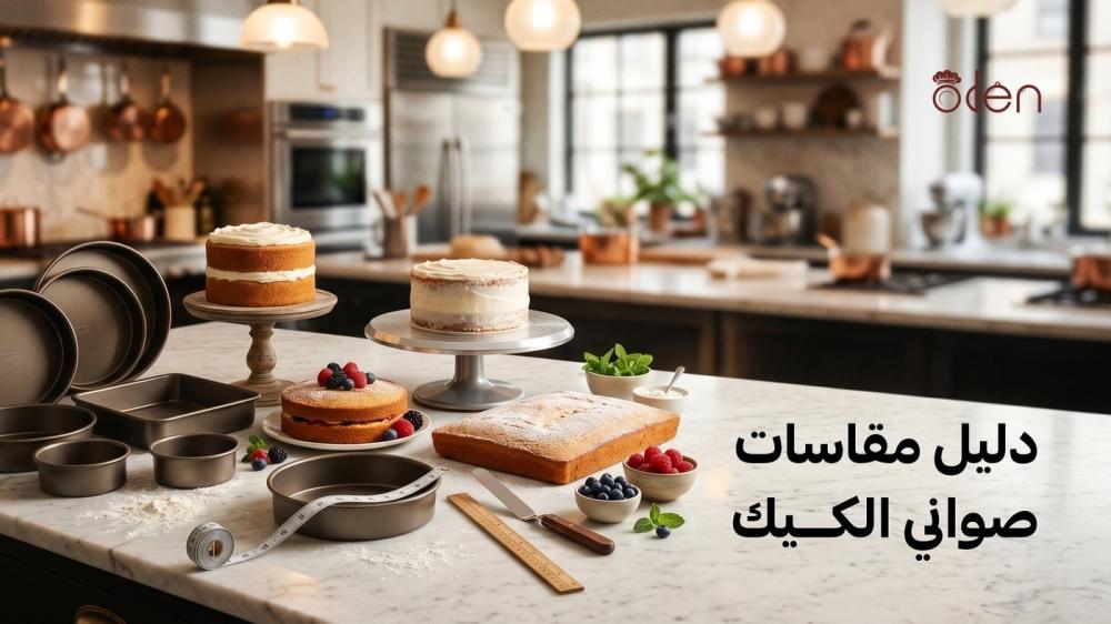 دليل مقاسات صواني الكيك