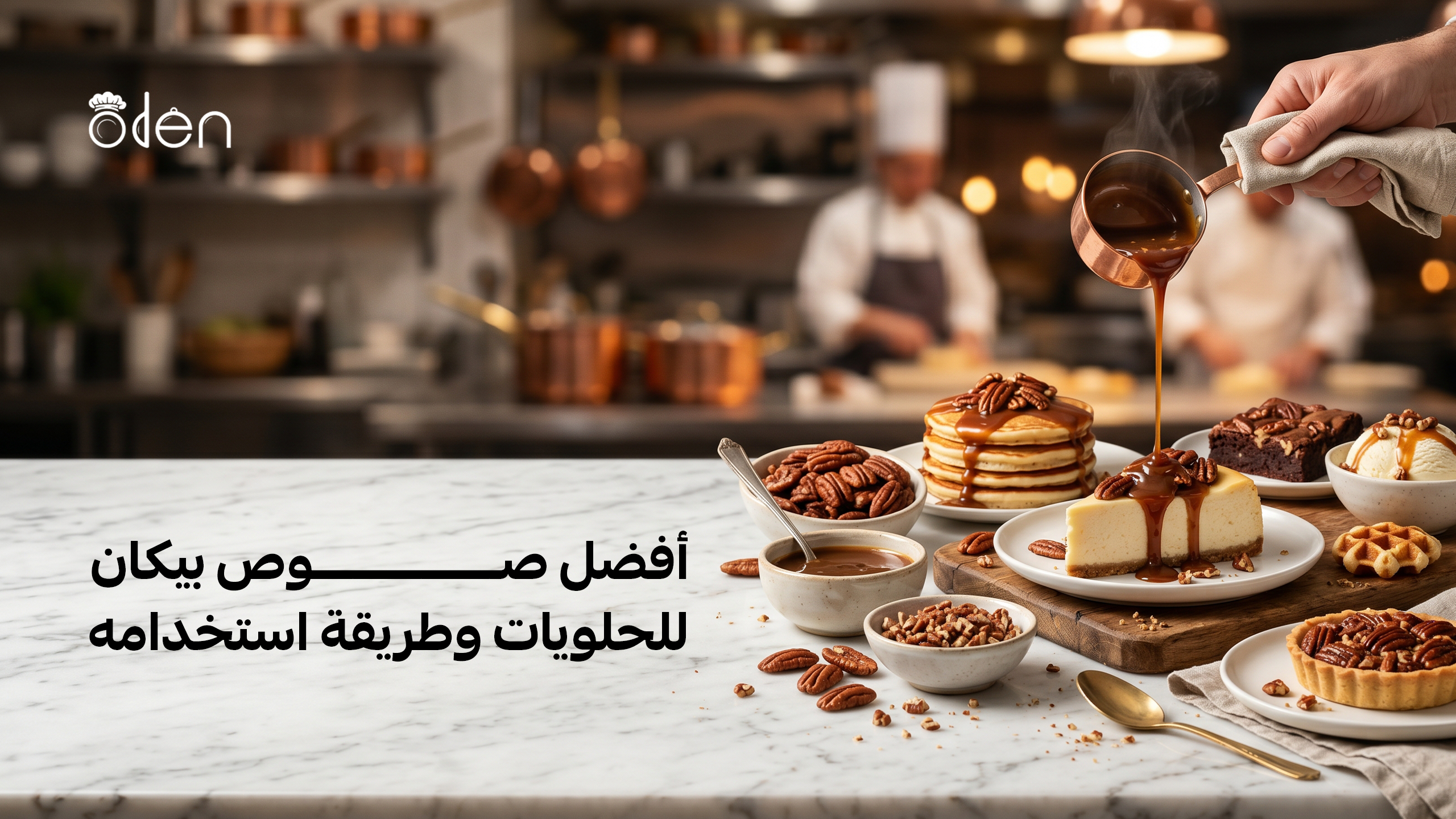أفضل صوص بيكان للحلويات وطريقة استخدامه