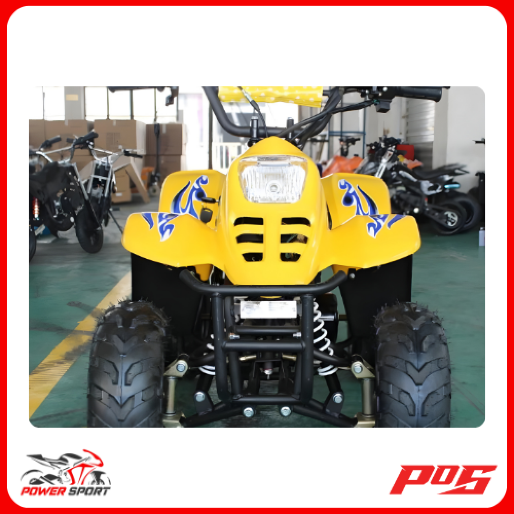 4-wheel motorcycle, size 110cc: A7-02, yellow color