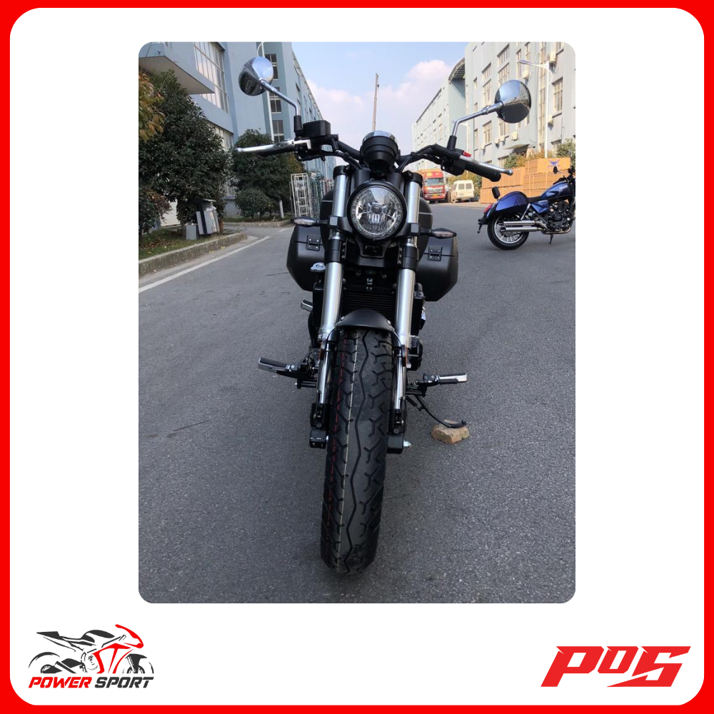 دراجة نارية كروز من باور سبورت احمر - STORM