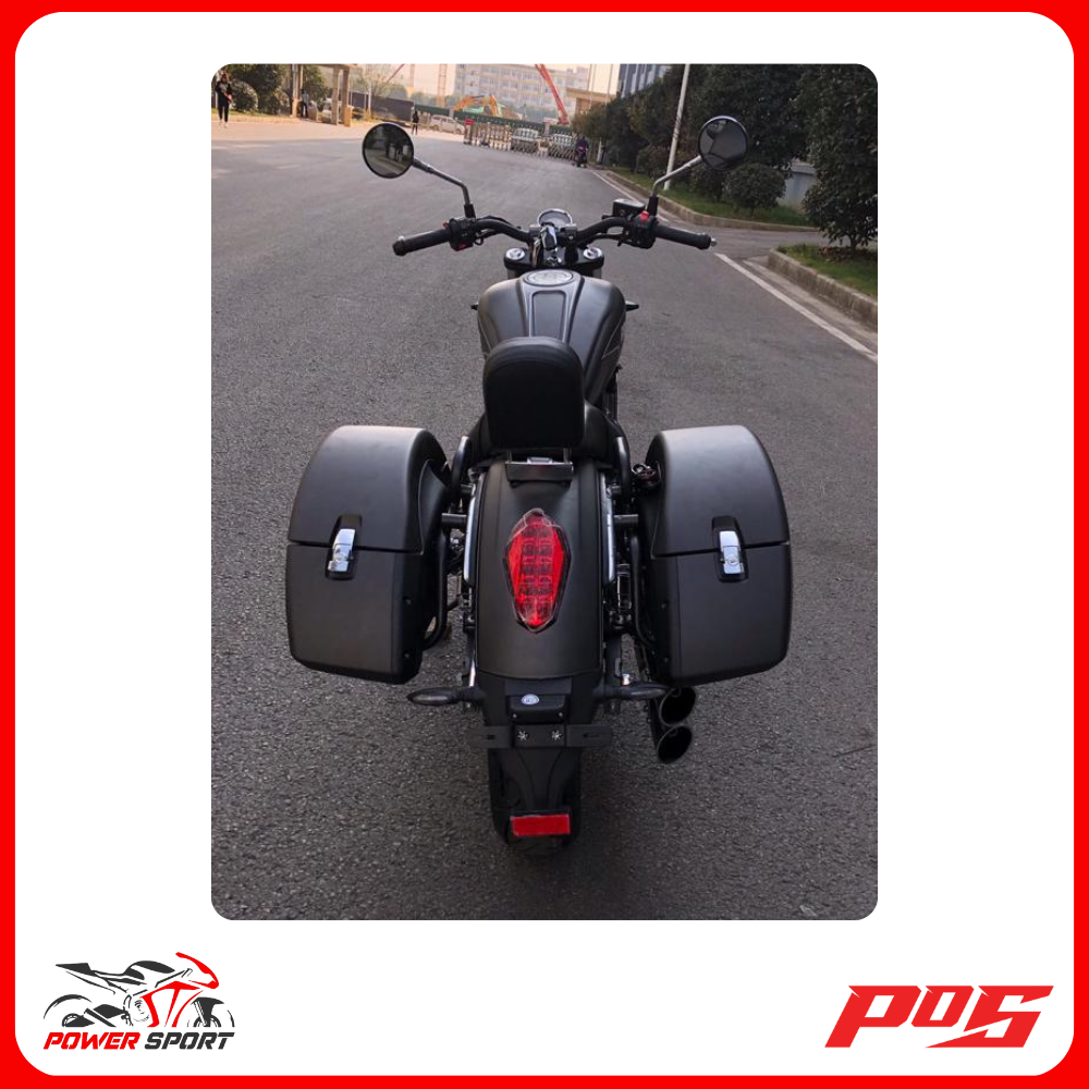 دراجة نارية كروز من باور سبورت احمر - STORM