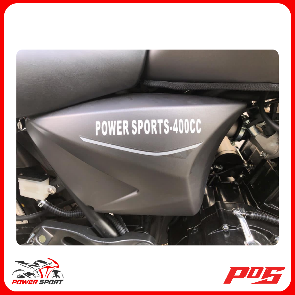 دراجة نارية كروز من باور سبورت احمر - STORM