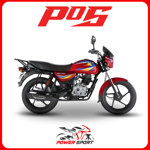 دراجة نارية بوكسر هندي BM150cc لون احمر BOXER