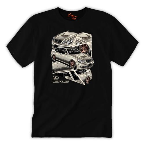 تي شيرت مقاس كبير لكزس T-Shirt Big Size Lexus GS